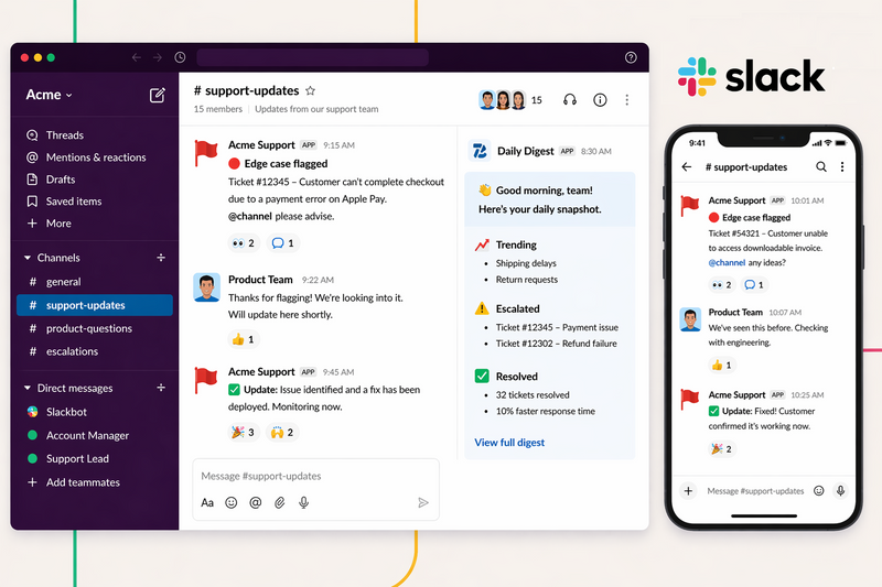 Slack sync