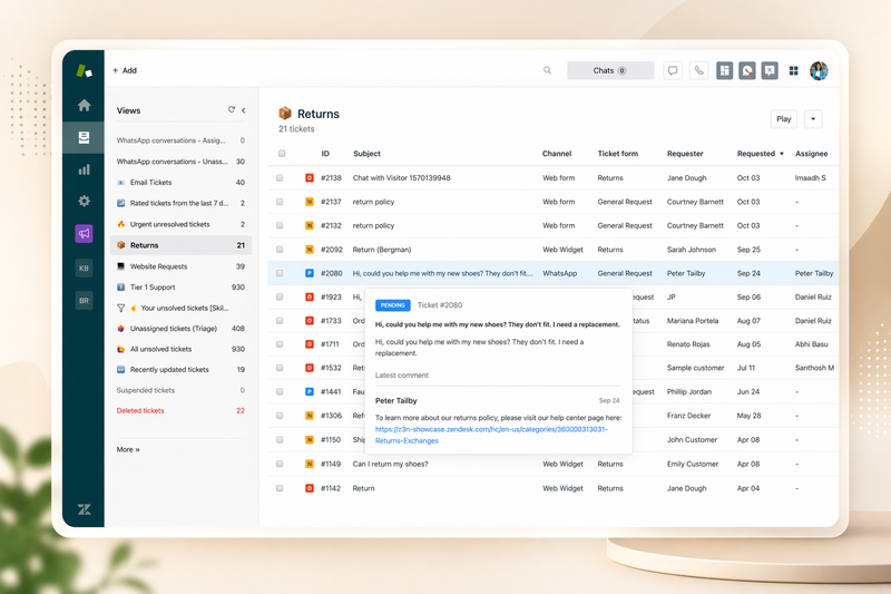 Inbox triage